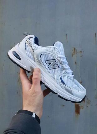 Кроссовки new balance 530 •white silver• арт #169