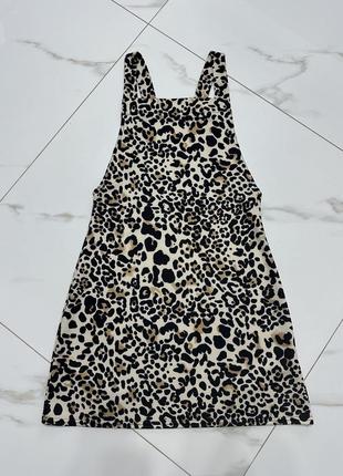 Сарафан boohoo з леопардовим принтом  на розмір м або s сукня плаття