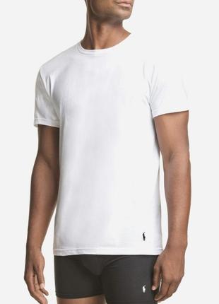 Белая футболка polo ralph loren оригинал l-m