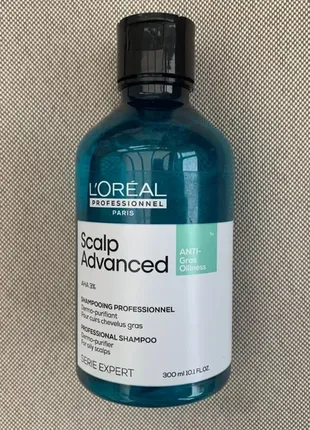 L'oreal professionnel scalp advanced anti-oiliness shampoo шампунь, распив.