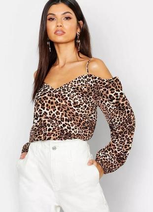 Нова леопардова блуза