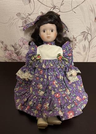 Кукла из германии винтажная фарфоровая интерьерная