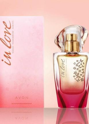 Парфюмерная вода avon in love tta 30 мл.