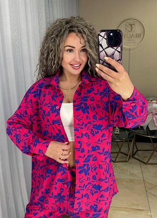 Хитовой яркий брючный костюмчик с рубашкой 🔥😍 брюки сорочка, костюм рубашка