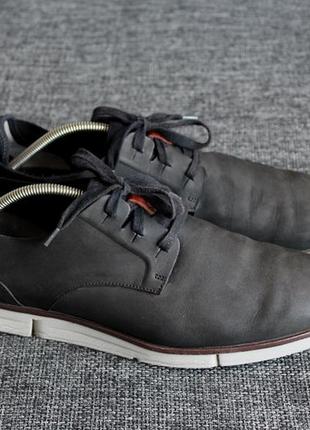 Туфли clarks trigenic оригинал нат кожа нубук