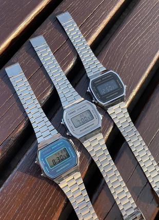 Годинник casio a168 silver