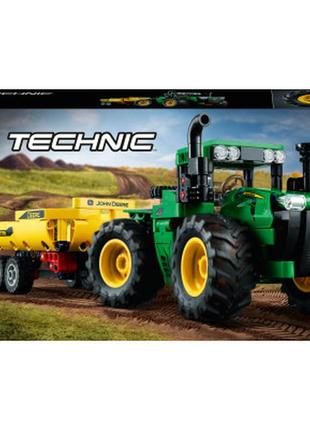 Конструктор lego technic john deere 9620r 4wd tractor 390 деталей (42136)