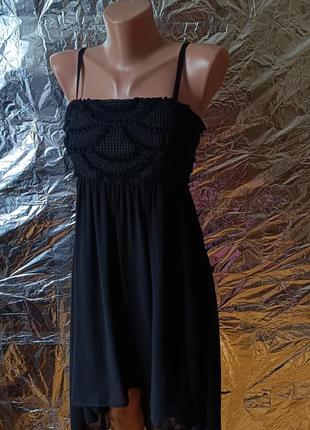 😍 новое черное платье2 фото