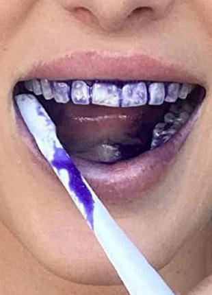 Гель hismile v34 color corrector фиолетовое средство для отбеливания зубов