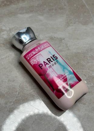 Парфюмированный лосьон bath &amp; body works paris amour