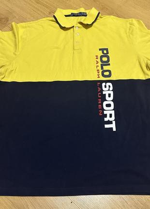 Мужское поло polo sport polo ralph lauren