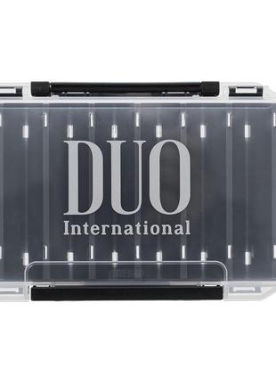 Коробка duo reversible lure case 100 pearl black/clear