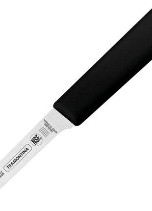 Нож для овощей tramontina profissional master black, 76 мм