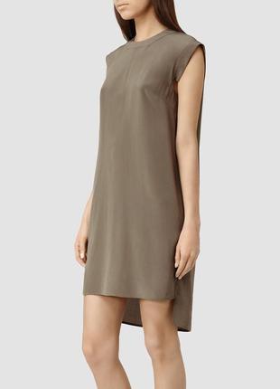 Светлое платье allsaints tonya lew