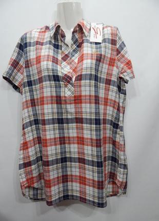 Рубашка фирменная женская хлопок bhpc polo club ukr 50 130tr (только в указанном размере)