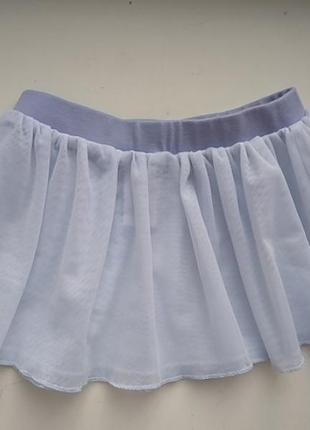 Юбка юбочка для танцев гимнастики 2-3 года 92-98 см