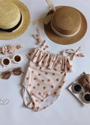 Купальник для дівчинки цільний дитячий