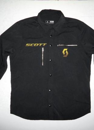 Рубашка  scott factory team hemd 2019г (m)