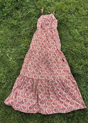 Платье shein с цветочным принтом