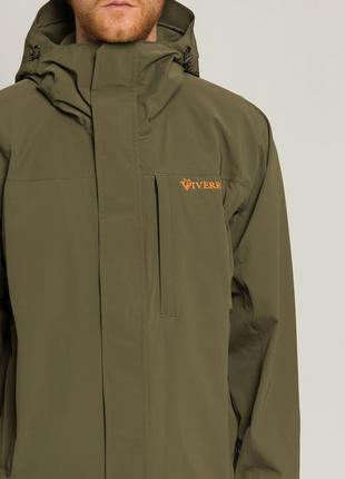 Куртка мембранна viverra 4stretch rain jacket olive xxxl (рб-2270339)