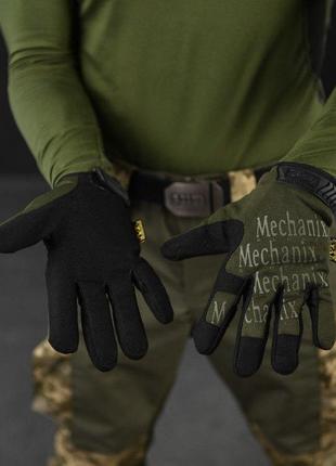Перчатки тактичні mechanix fastfit olive вт6725