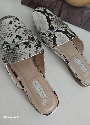 Туфли шлепанцы женские primark