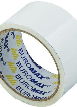 Скотч buromax packing tape 48 мм x 35 м х 43 мкм, white (bm.7007-12)