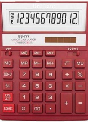 Калькулятор brilliant bs-777rd (bs-777xrd)