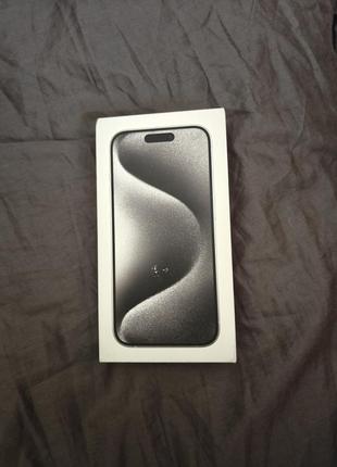 Iphone 15 pro 128 gb, white titanium