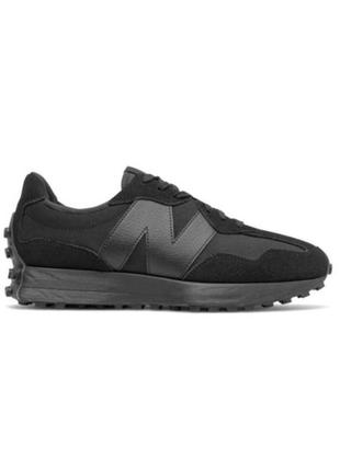 New balance 327 triple black