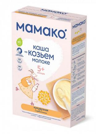 Дитяча каша mamako кукурудзяна з пребіотиками на козячому молоці 200 г (4607088796434)