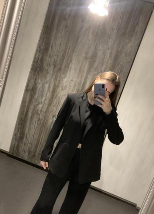 Піджак жіночий чорний від h&m
