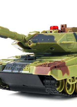 Танк р/у 1:36 huanqi h500 bluetooth с и/к пушкой для танкового боя