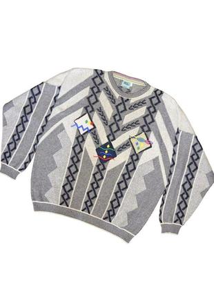 Винтажный свитер castello by lincron