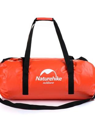 Сумка-баул водонепроникна naturehike nh20fsb03, 60 л, червона