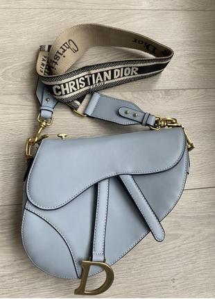 Christian dior saddle bag