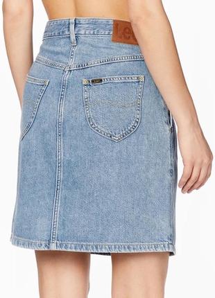Женская мини джинсовая юбка lee