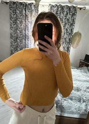 Гірчична кофтинка кофта