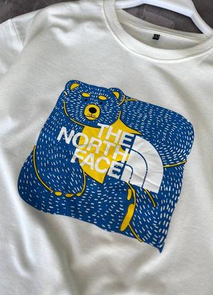 Футболка the north face | белая футболка | tnf