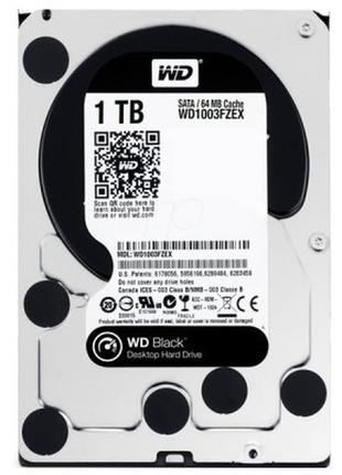 Жесткий диск 3.5" 1tb wd (wd1003fzex)