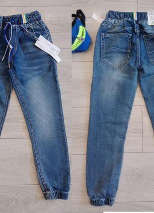 Дитячі джинси джогери стрейчеві dola еlvin 122-164 детские джинсы джоггеры
