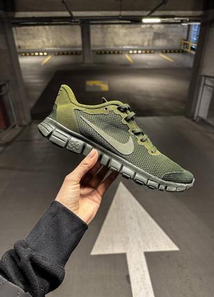 Кроссовки nike free run 3.0 khaki