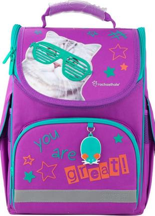 Kite школьный каркасный рюкзак r20-501s rachael hale