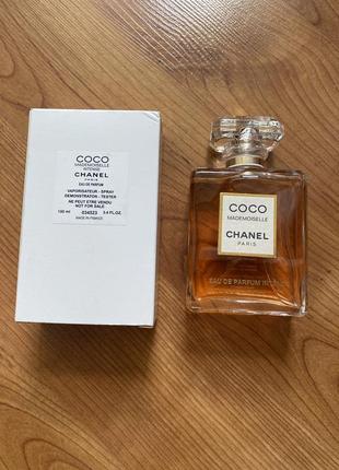 Женские духи chanel coco mademoiselle eau de parfum intense (тестер) 100 ml.