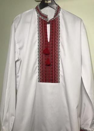 Вишиванка мужская р.52-54 вышиванка сорочка
