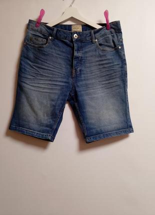 Якісні стрейч джинсові шорти #705#