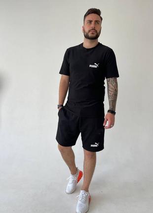 Чоловічий комплект костюм puma Outline на літо