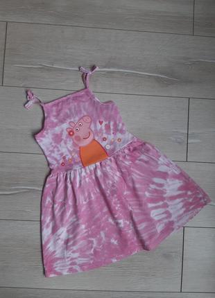 Платье 4 годика пеппа