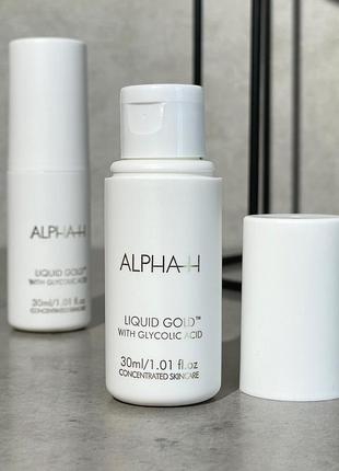 Тоник для лица с гликолевой кислотой 5% alpha-h liquid gold with glycolic acid 30ml