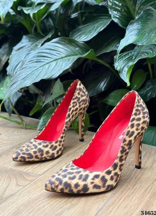 Туфлі лодочки на каблуку з леопардовим принтом від українського виробника ❤️❤️❤️